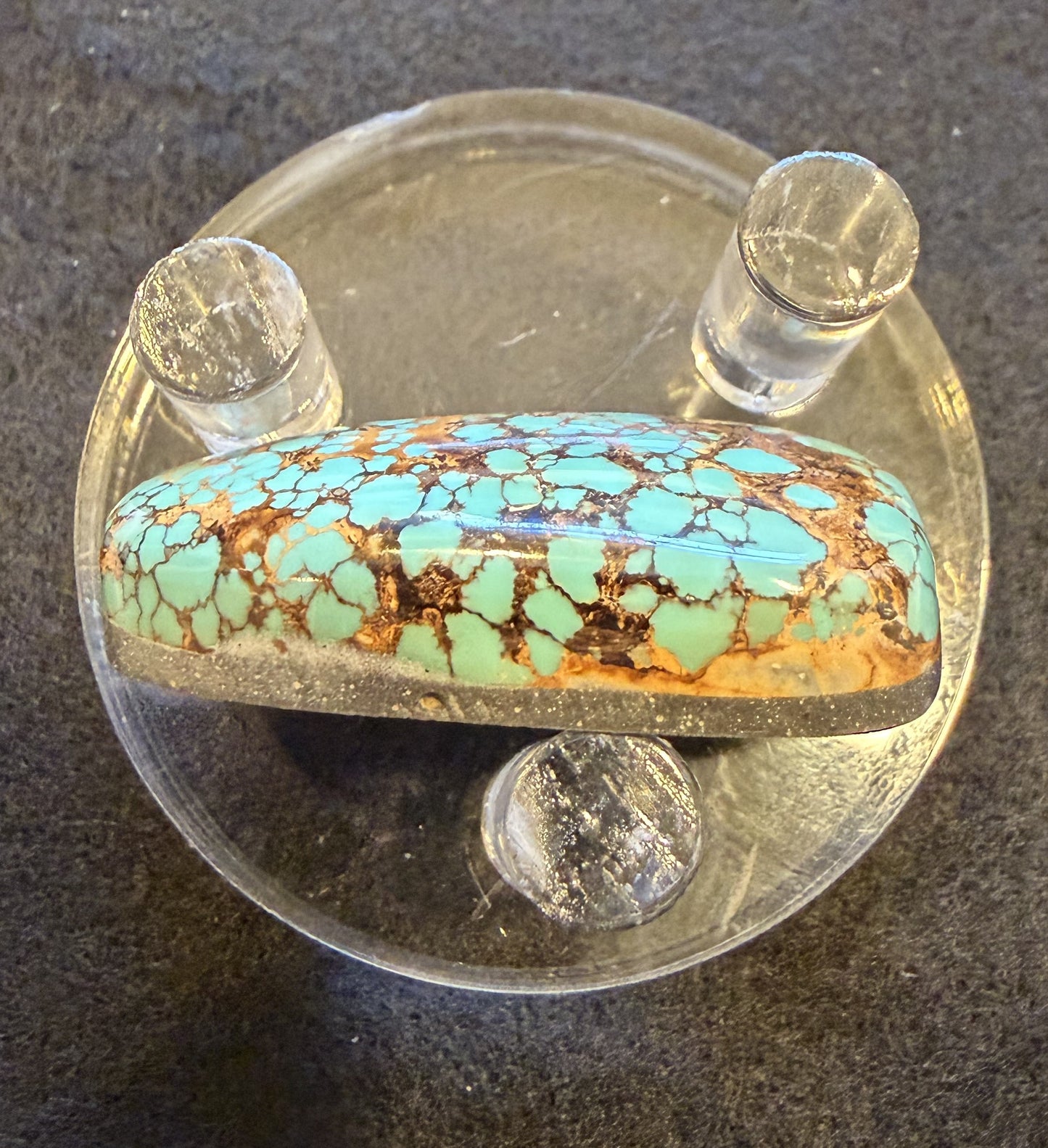 Natural Easter Blue Royston Turquoise Cabochon #EB-001