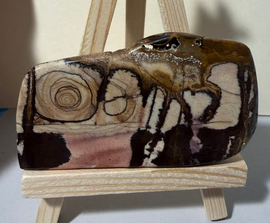 Andromeda Jasper Cyclops polished contour specimen AJ-04 front face