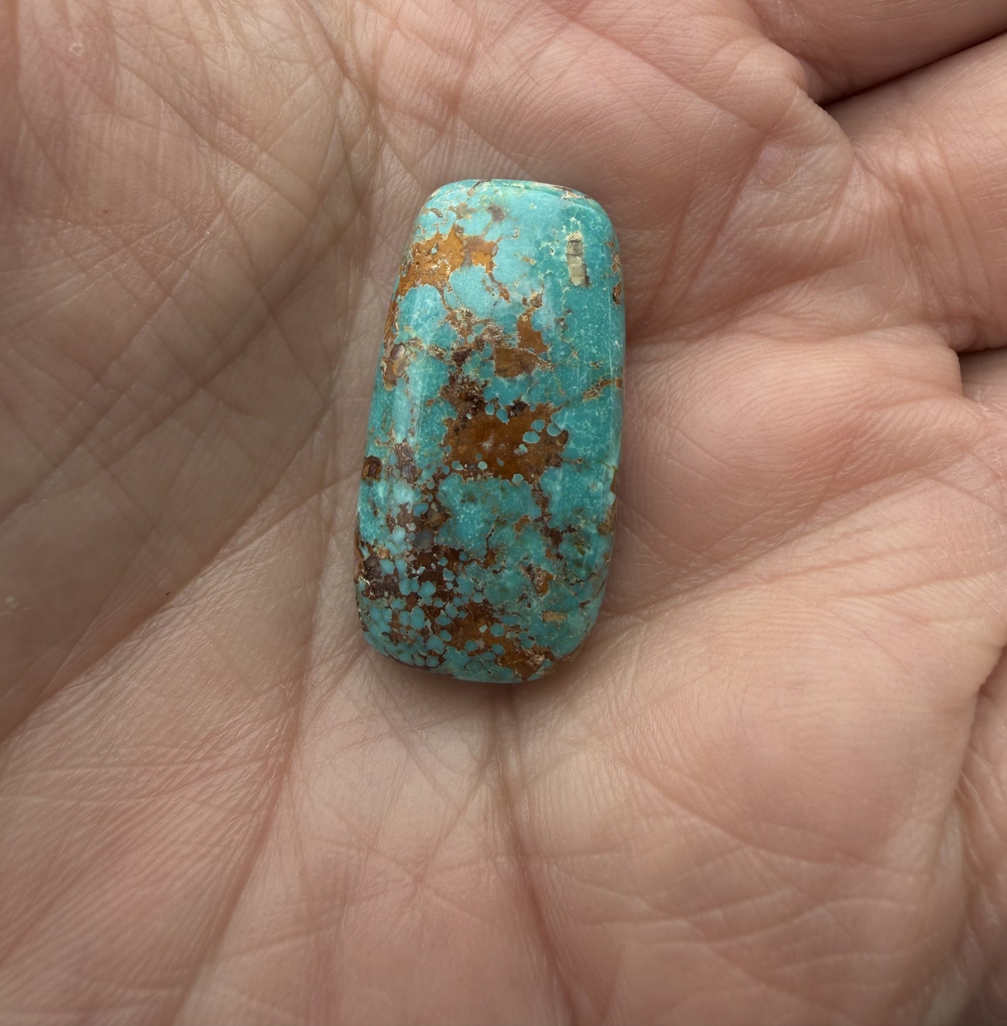 Natural Blue Ridge Royston Nevada Turquoise Cab BR-001-N