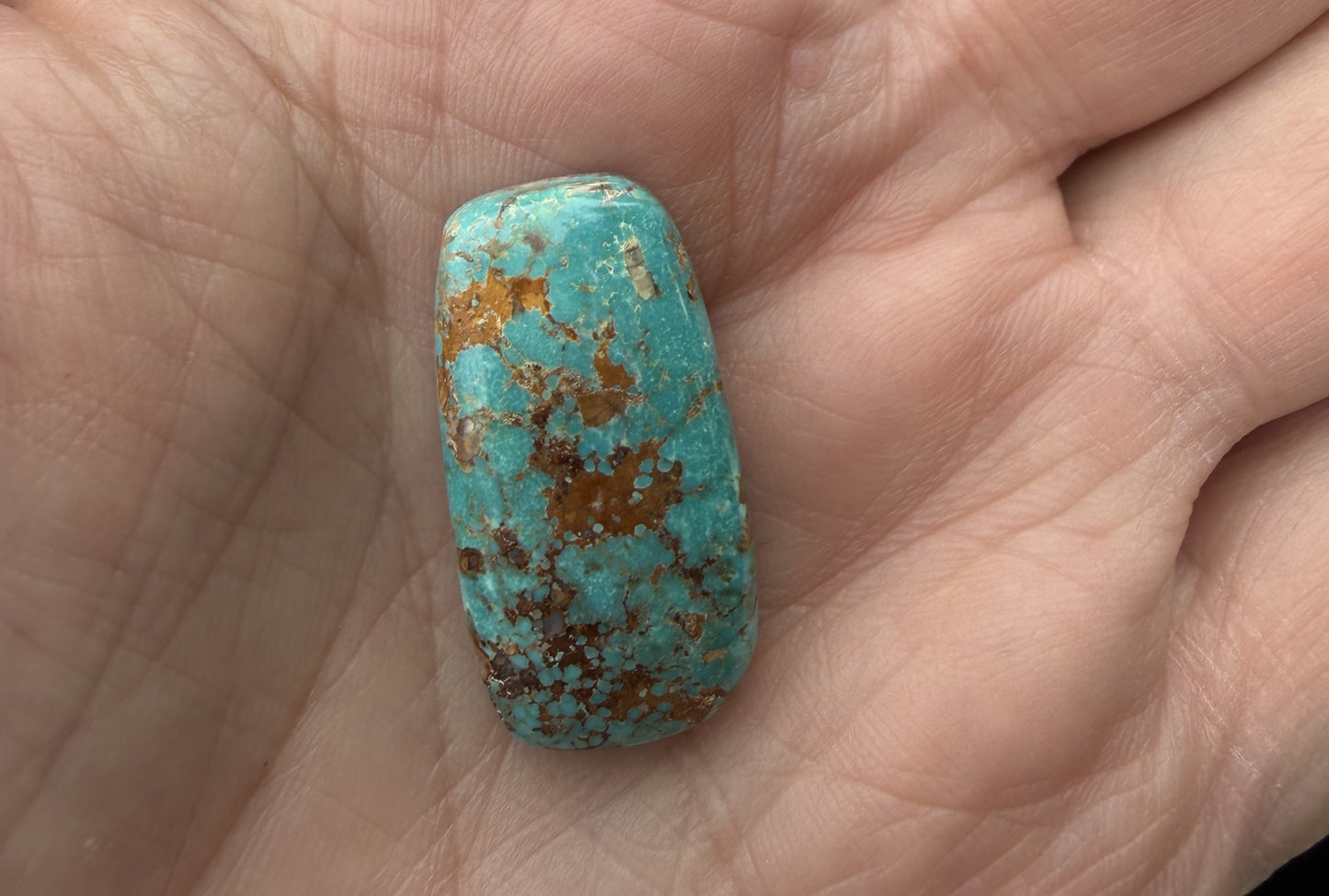 Natural Blue Ridge Royston Nevada Turquoise Cab BR-001-N