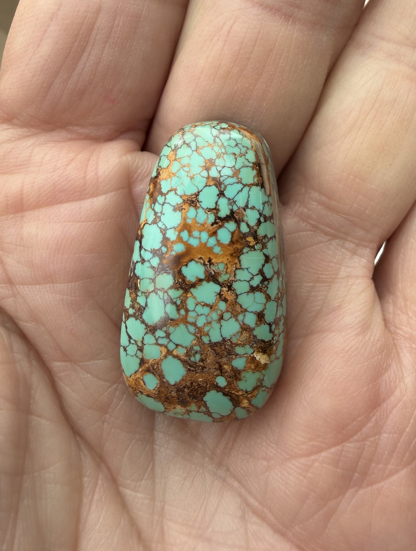 Natural Easter Blue Royston Turquoise Cabochon #EB-001