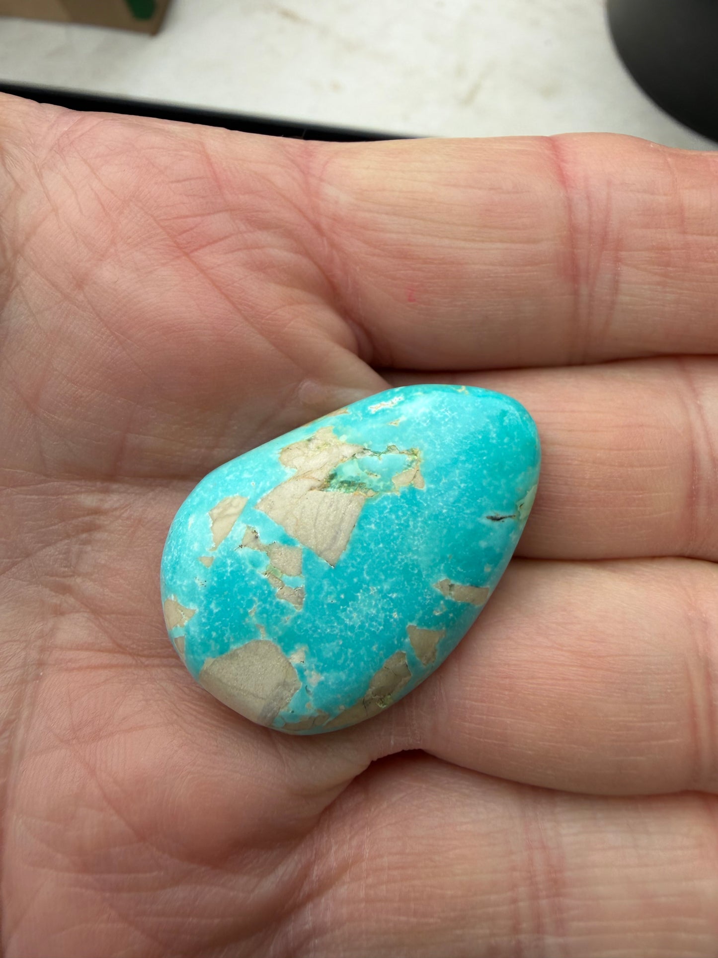 Natural Montezuma, Nevada Royston Turquoise Cab #M2-021-N