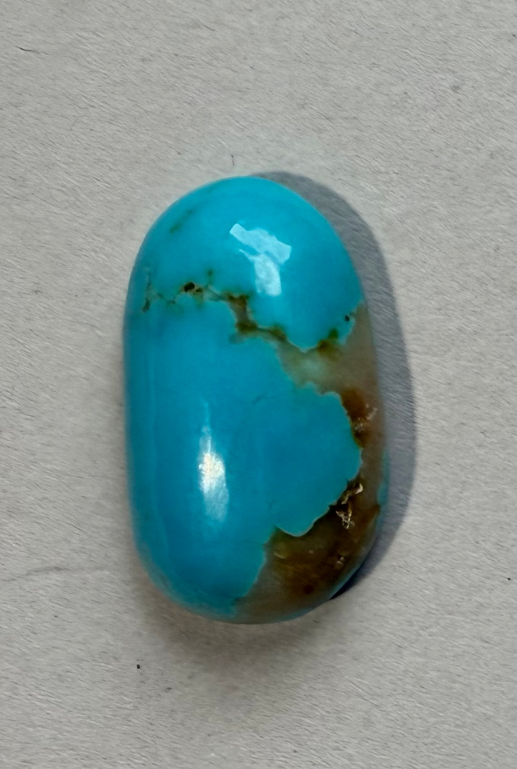 Nacozari turquoise cabochon NA-003 front view