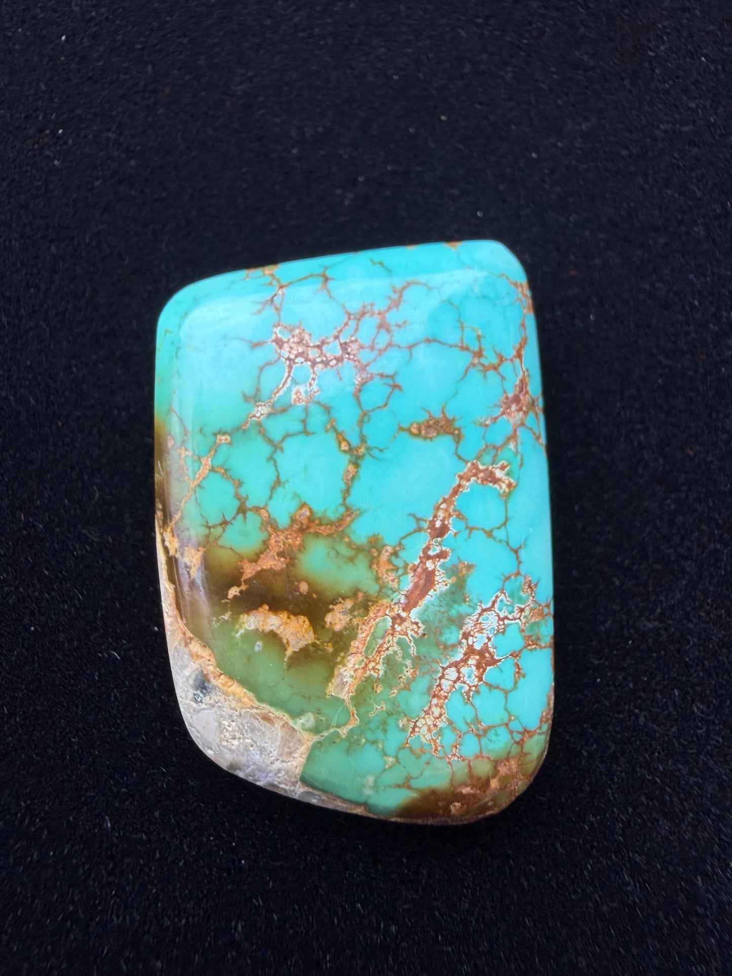 Natural Royal Blue Turquoise Cabochon #RB-001