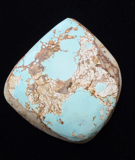 Natural Royal Blue Royston Nevada Turquoise Cab RB-015-N