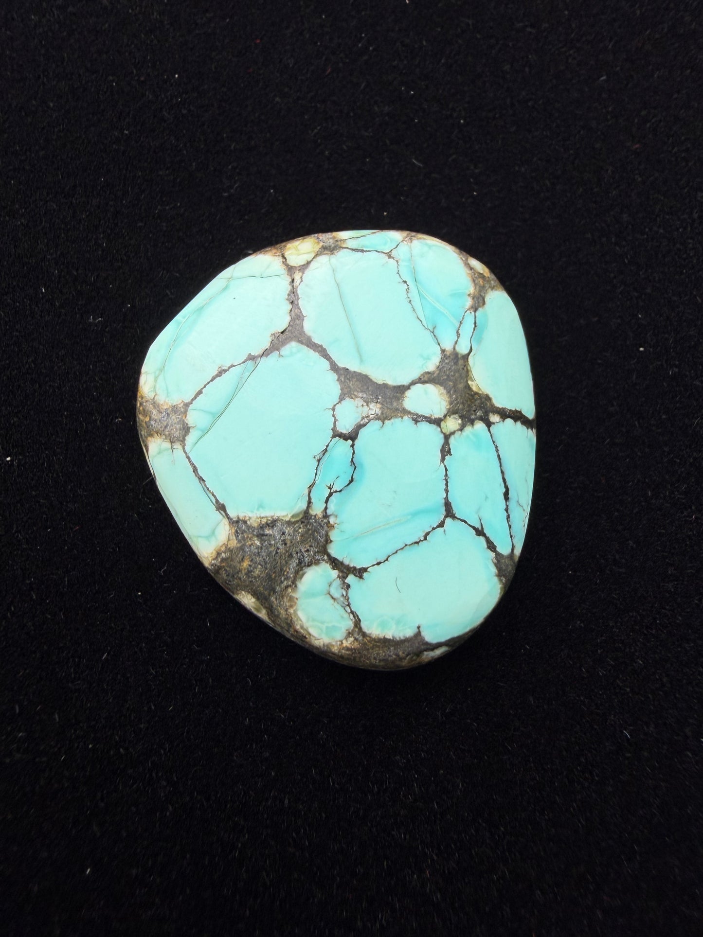 Natural Red River Hubei China Turquoise Cab RR-005-N