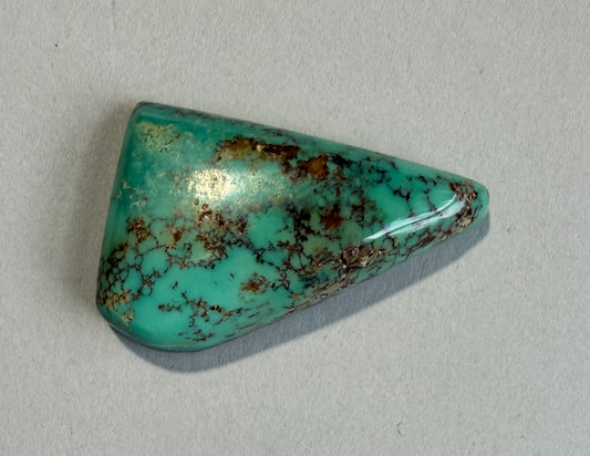 Sonoran Gold turquoise cabochon S-008 front view